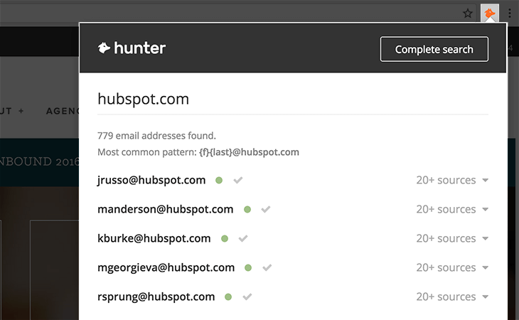 hunter-io-adresse-linkedin