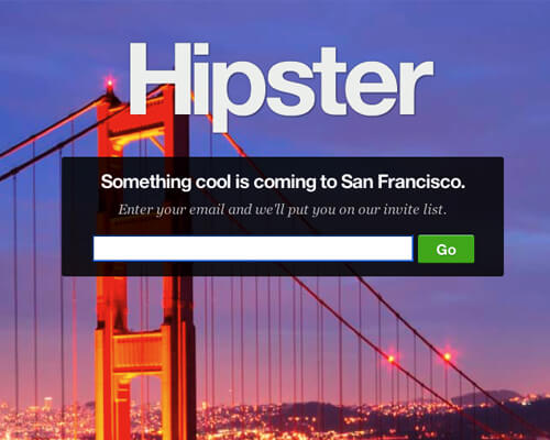 lancement-site-internet-launch-page-hipster