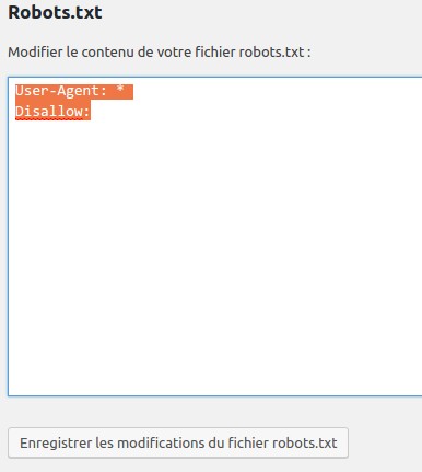 Référencement Google Gratuit Yoast Robots.txt